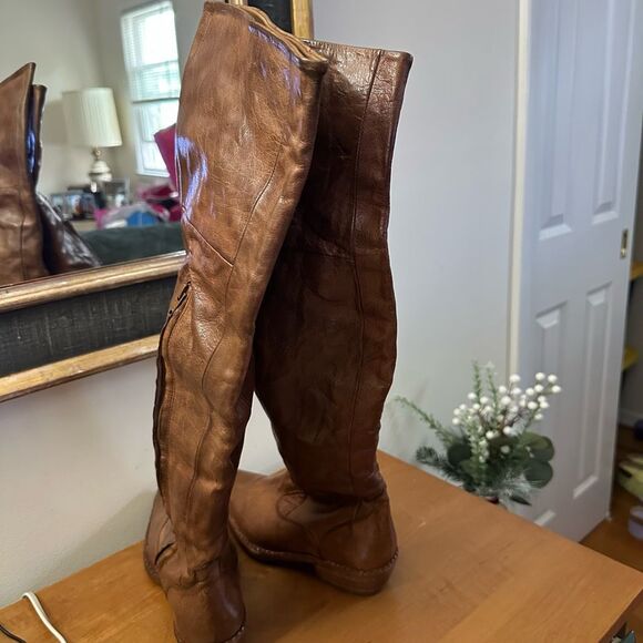 Free People Maggie Over-the-Knee Tailored Boots - Picture 9 of 15